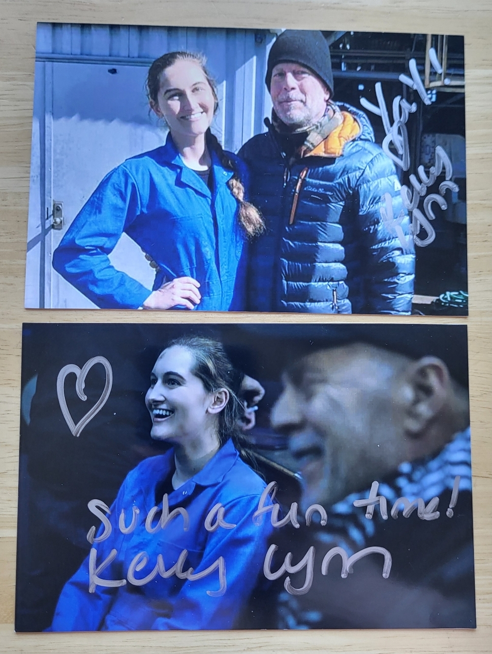 Kelly Lynn Reiter Deadlock The Hunger Games Hand Signed 4x6 Autograph Photos